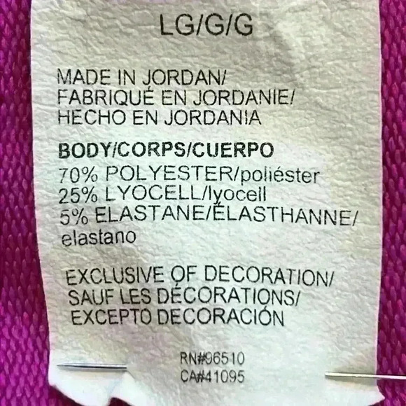 Under Armor Sweatshirt Women’s Large Pink Loose Fit - Picture 5 of 8